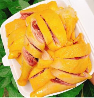 Gà ri ủ muối - vị nhà làm